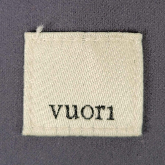 Vuori Studio Pocket Leggings 7/8 High Rise Gray Size M/L 30 X 25 Workout - Picture 6 of 7